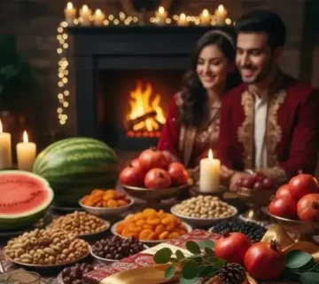 هدیه شب یلدا برای تازه عروس